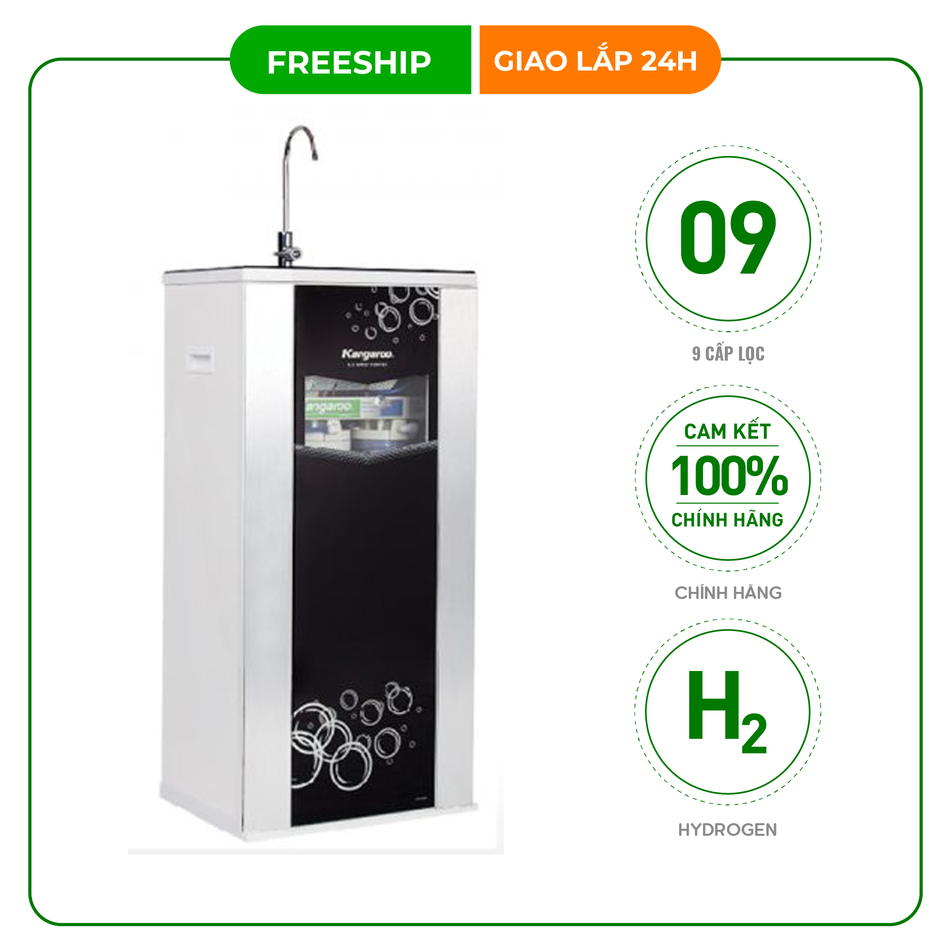 Máy lọc nước Hydrogen Kangaroo KG2209PH