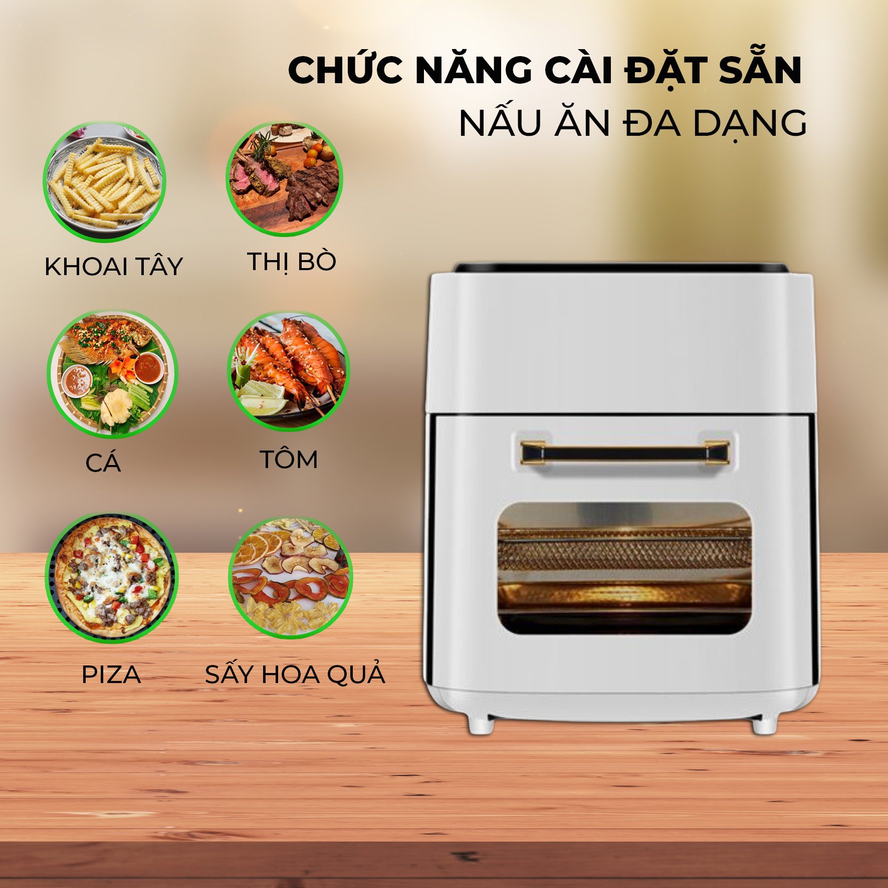 NỒI CHIÊN KHÔNG DẦU ECO NC2215L 