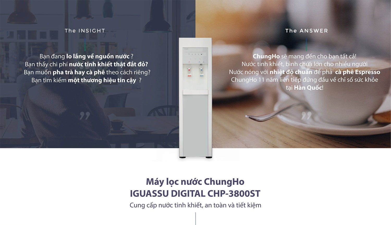 Máy Lọc Nước ChungHo IGUASSU DIGITAL