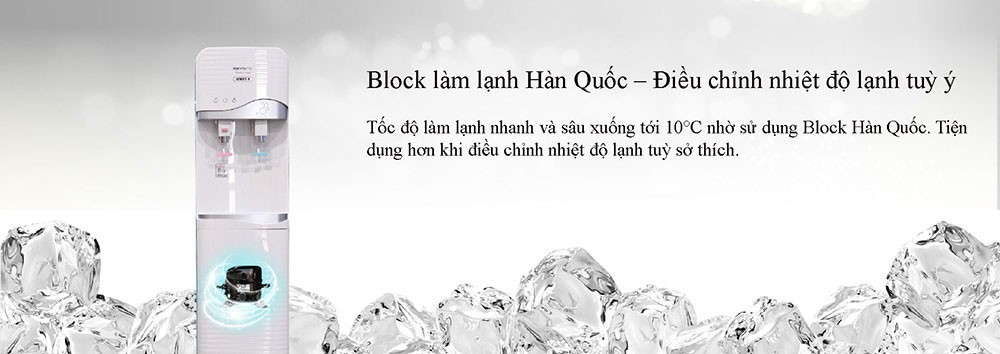 Chế độ làm lạnh Block giúp máy làm lạnh nhanh và sâu hơn