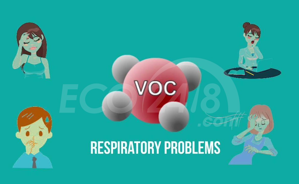 Ảnh hưởng xấu của VOCs đến sức khoẻ con người